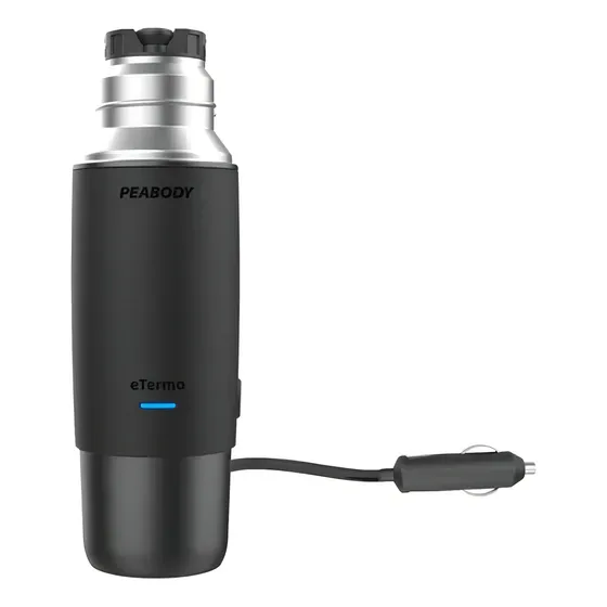 Termo Electrico 500ml Negro Para Auto