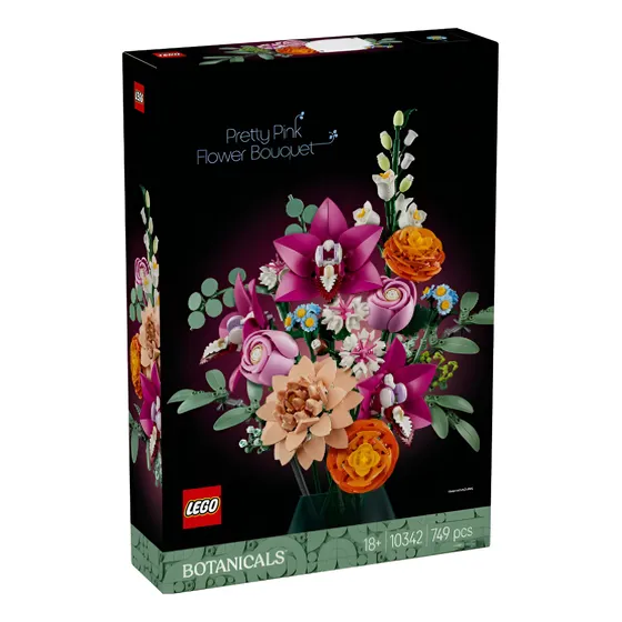 Lego Pretty Pink Flower Bouquet 10342