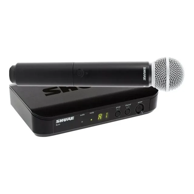 Micrófono Shure  Inamabrico Blx Blx24/sm58 Dinámico Rjd
