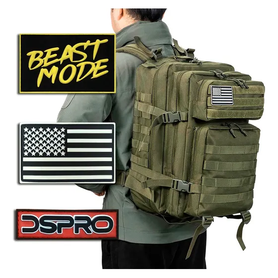 Bolso Táctico Importado Grande Resistente Crossfit Laptop