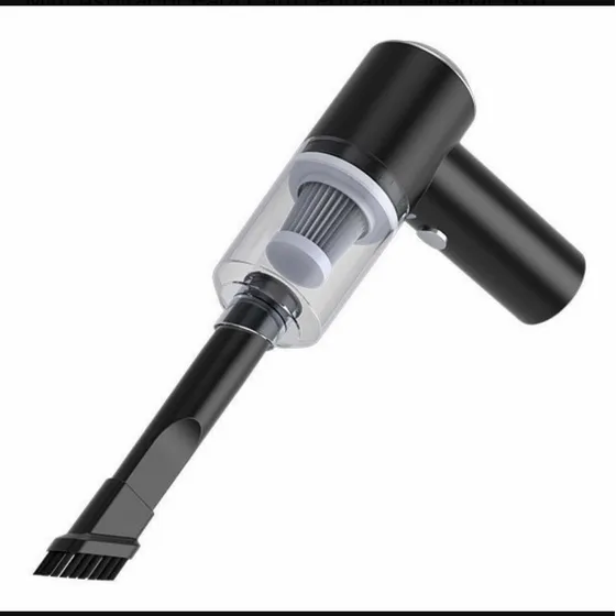 Aspiradora industrial inalámbrica Portátil Genérica Aspirador de Pó Portátil 100ml negra 220V