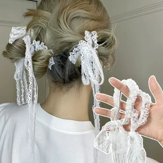 Accesorios De Cinta De Encaje Para Niñas | Material Avanzado