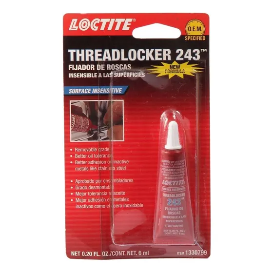 Fijador De Roscas Azul Loctite 243 - 6ml