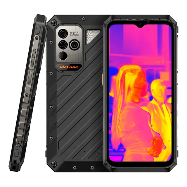 Celular Ulefone Power Armor 18t Ultra Black + Funda