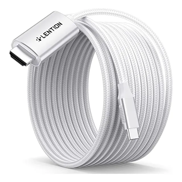 Lention Cable Usb C A Hdmi 2.0 De 10 Pies 4k A 60