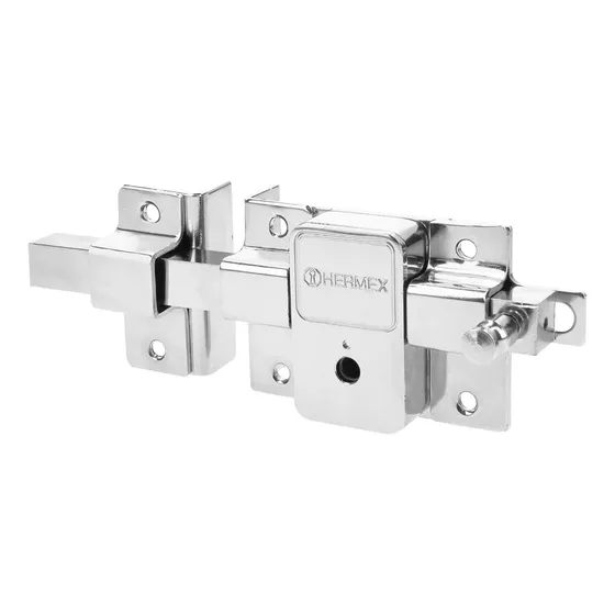 Cerradura Barra Fija Izq., Llave Tetra, (cb-50ib), Hermex