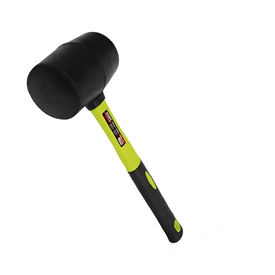Martillo De Goma Negro 225g 8oz Hr-m3299