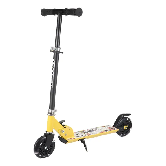 Monopatín Genérico De Pie Scooter Plegable Con Luces