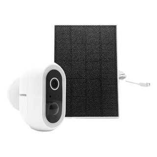 Câmera De Segurança Wi-fi Sem Fio Com Painel Solar 3mp Câmera De Segurança Wi-fi Sem Fio Com Painel Solar 3mp