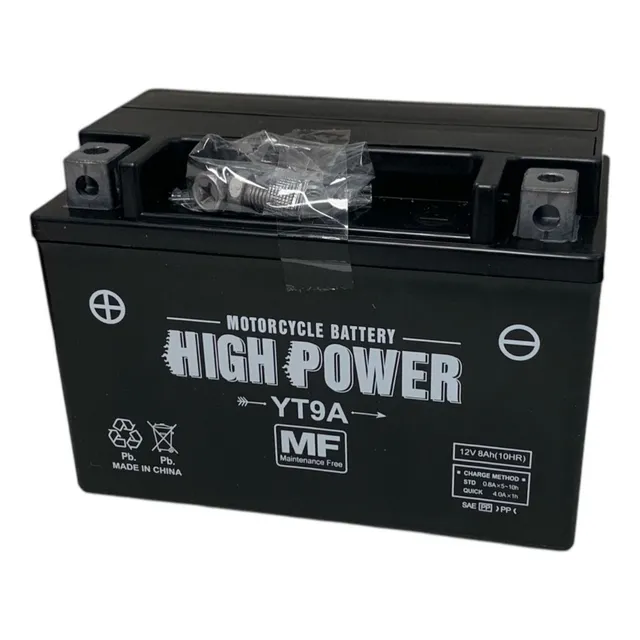 Bateria Moto Yt9a = Ytx9-bs Rouser Ns 200 Duke 12v 8ah