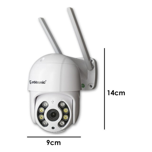 Câmera De Segurança Orbitronic Orb776 Com Resolução 1080p Branco Câmera De Segurança Orbitronic Orb776 Com Resolução 1080p Branco