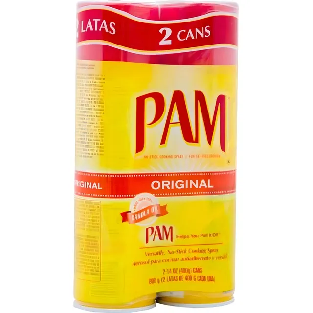 Aceite Vegetal Canola Pam 2 X 400 Grs