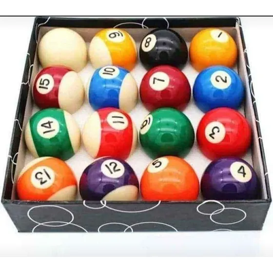 Juego De 16 Bolas De Billar 