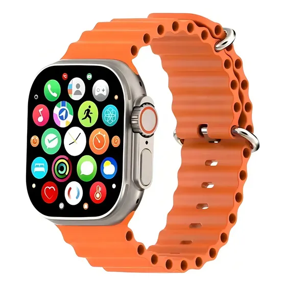 Smartwatch Microwear Ultra 9 com Bluetooth, NFC e Tela de 2.2"