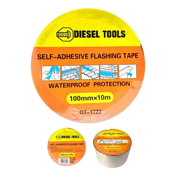 Manto Adhesivo Asfaltico 10 Mt X 10 Cm Tapa Gotera Diesel T