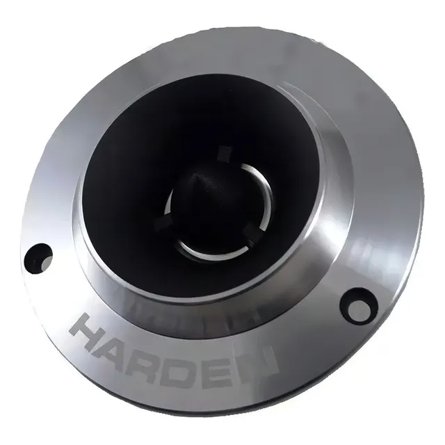 Bocina tipo super tweeter Harden KTB-285C para carro/camioneta color cromo de 8Ω 3.74" x 3.74 " x 1 unidad