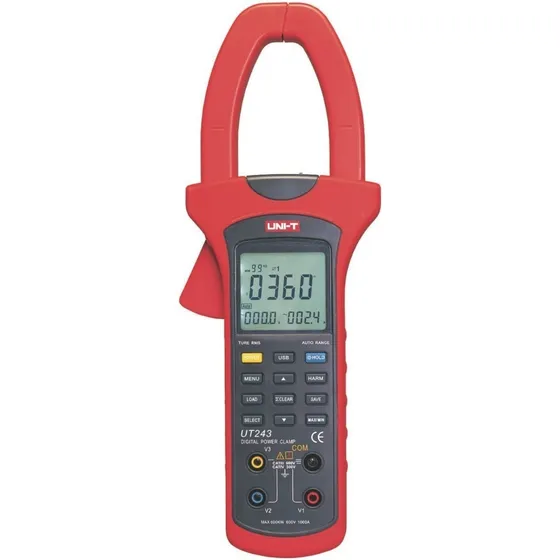 Pinza amperimétrica digital Uni-T UT243 1000A