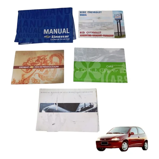 Manual Proprietario Instrucoes Gm Celta 2002 2003 2004 Usado