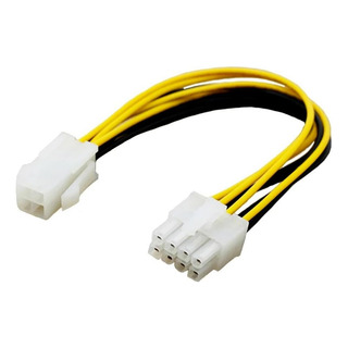 Cable Adaptador Atx De 12 V 4 Pines A 8 Pines Para Cpu Cable Adaptador Atx De 12 V 4 Pines A 8 Pines Para Cpu