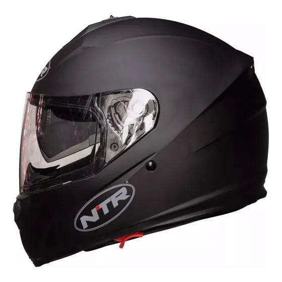 Casco Integral Nitro Xr 300 Doble Visor Negro Mate - Fas