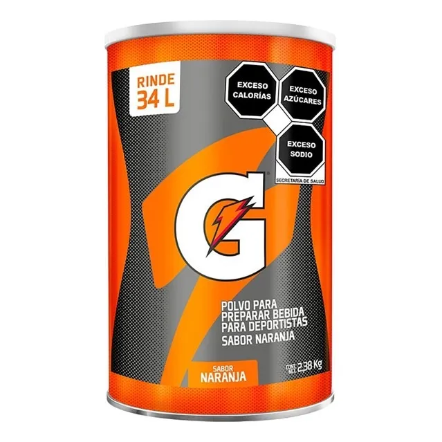 Gatorade En Polvo Sabor Naranja De 2.38 Kg