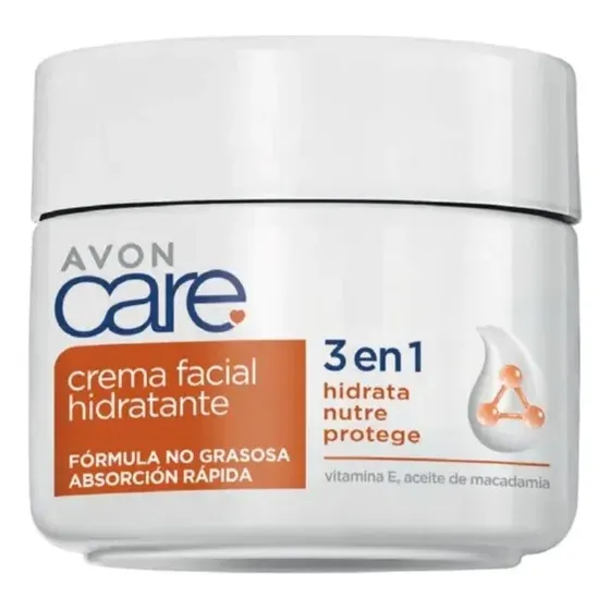 Crema Hidratante Avon Care 3 En 1 Piel Seca A Extra Seca Seca A Extra Seca Día/noche