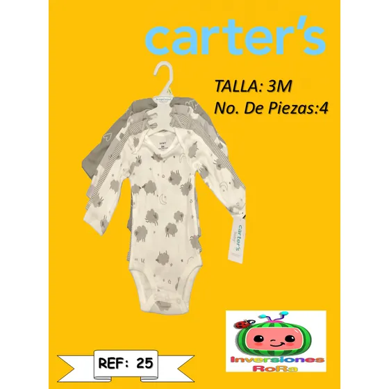 Carter S  Ropa De Bebé Tallas Desde 3m Hasta 4 Años