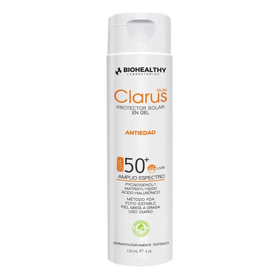 Protector solar Biohealthy Clarus Antiedad en gel