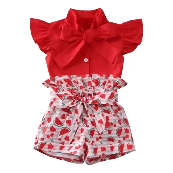 Prendas Ropa Niños Niñas Conjuntos Vestir Baby Pantalones Co