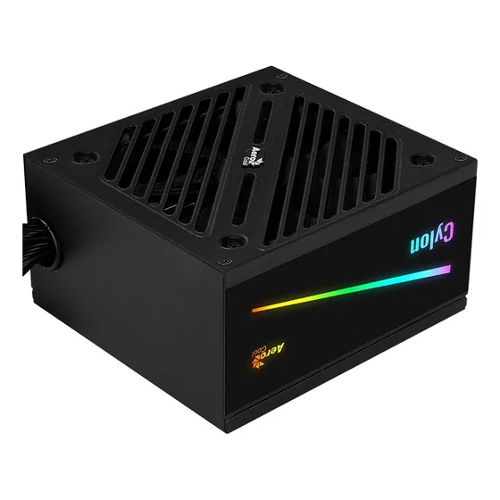 Fuente De Poder Aerocool Cylon 600w Rgb 80 Plus Bronze