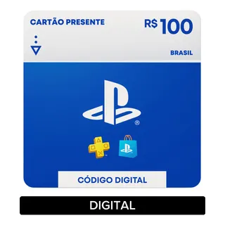 Sony Playstation Store Gift Card Brl 100 (digital)
