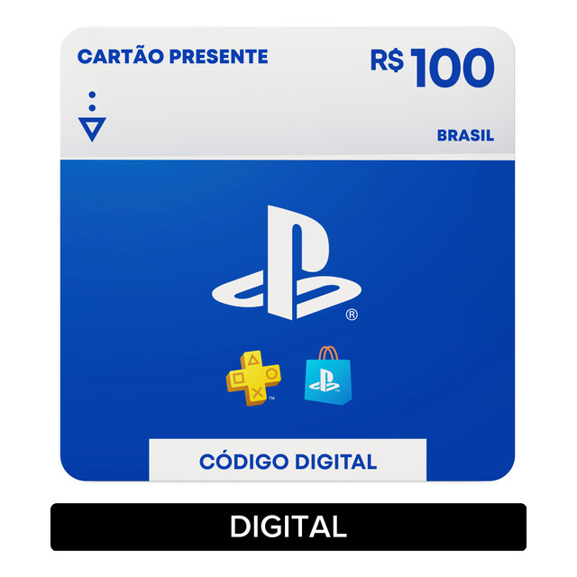 Sony Playstation Store Gift Card Brl 100 (digital) Sony Playstation Store Gift Card Brl 100 (digital)