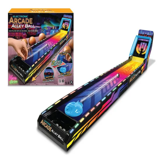 Juego De Mesa Electrónico Alley-ball Neón
