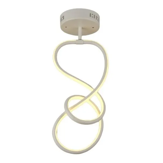 Lampara Techo Led Helice 32w 3000k 21.5x50cm Metal Maxiluz