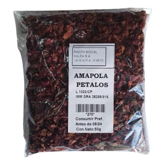 Petalos De Amapola 50gr