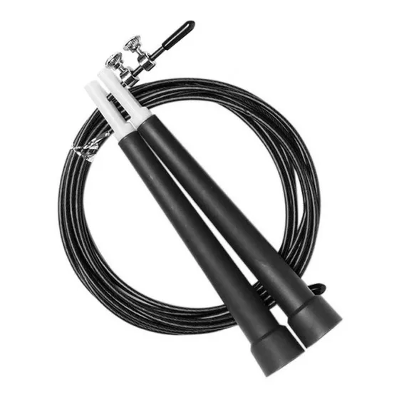Corda De Pular Crossfit Speed Rope Rolamento 3m Cabo De Aço