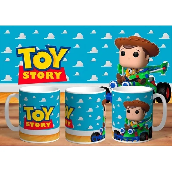 Taza De Ceramica Sublimada Funkopop Toy Story: Woody