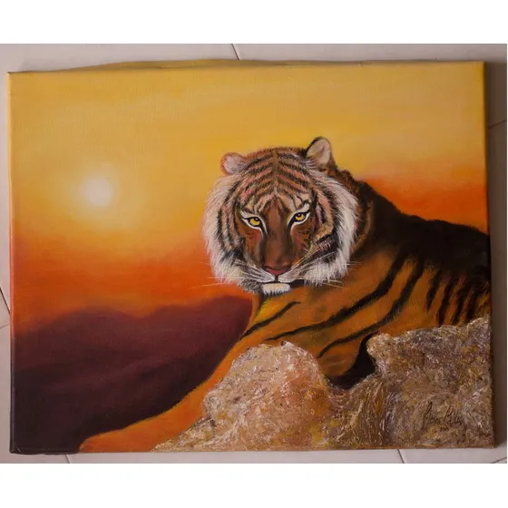 Cuadro Oleo 60 X 50 - Artista Mirian Flores Calles