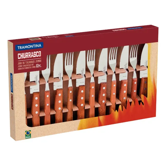 Juego Para Asado Tramontina 12pcs Dynamic