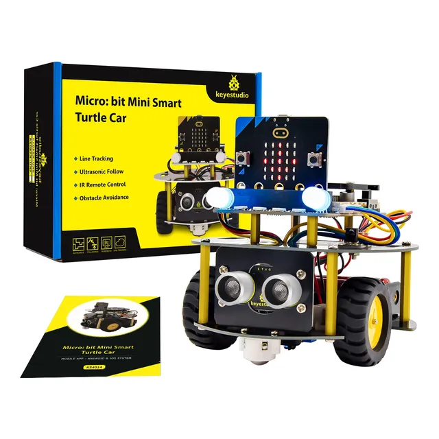 Keyestudio Microbit Robot Starter Kit Para Bbc Micro V2 V1.5