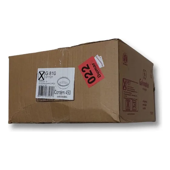 Divisória Para O Copo Bolha G810 Galvanotek C/450 Un