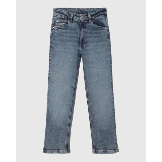 Jean Para Mujer Marca Patprimo Color Azul Algodón #3016