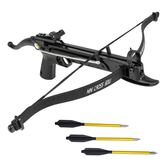 Balestra Rossi Cobra 80lb Man Kung Besta Crossbow 3 Flechas