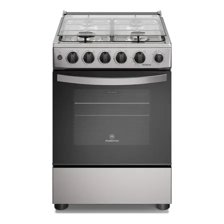Cocina A Gas 4 Platos Horno Vapor Y Temporizador Fm4tsc