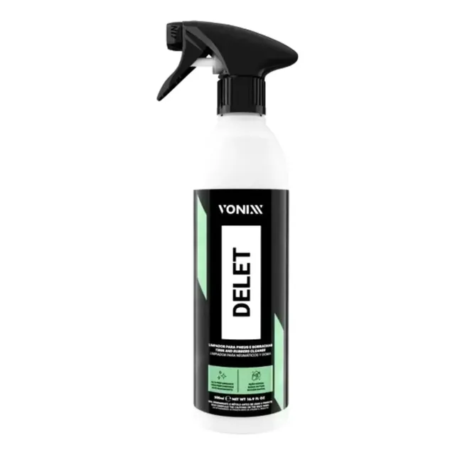 Limpador De Pneus E Borrachas Vonixx Delet 500ml Incolor