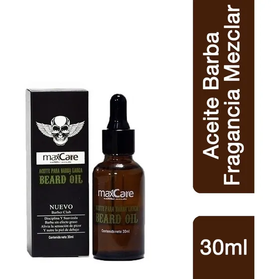 Maxcare® Aceite Barba Para Suave Y Nutrición Profunda 30ml