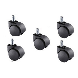 5 Ruedas Plástico Para Silla Secretarial Oficina Rodajas 5 Ruedas Plástico Para Silla Secretarial Oficina Rodajas