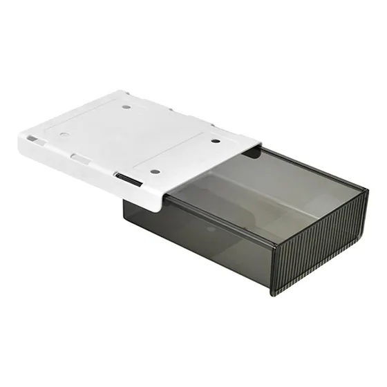 Caja De Almacenamiento Estilo Cajonera Debajo Negro Pequeño