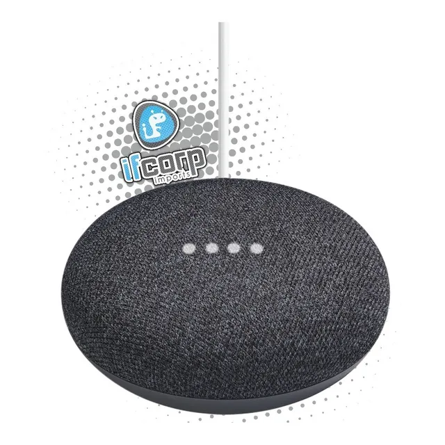 Asistente Virtual Google Assistant Home Mini Charcoal