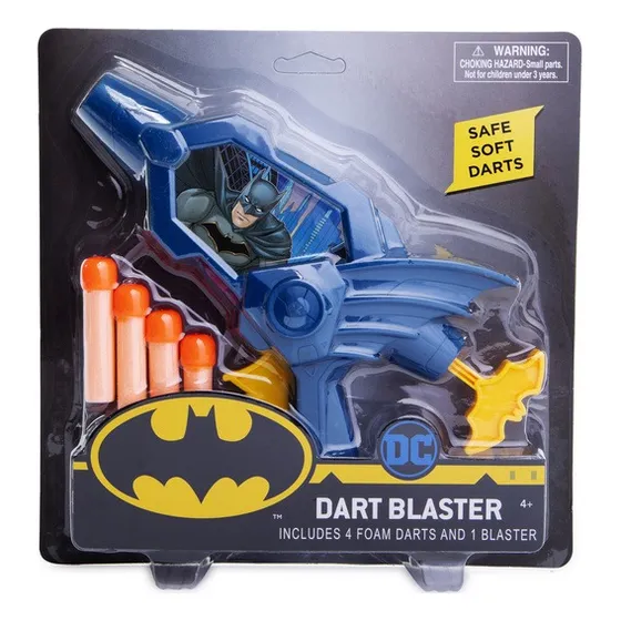 Pistola Batman De Dardos Espuma Lanzador Blaster Nerf